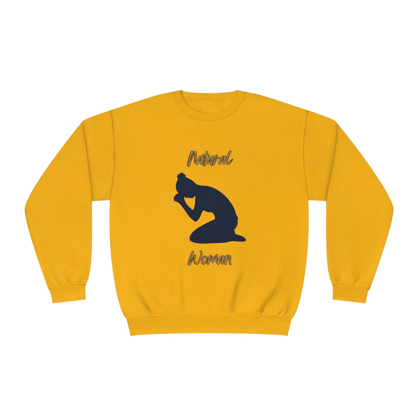 Natural Woman Pray (BL) Crewneck Sweatshirt