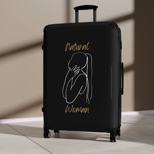 Natural Woman Ponytail (WL) Suitcase BLACK