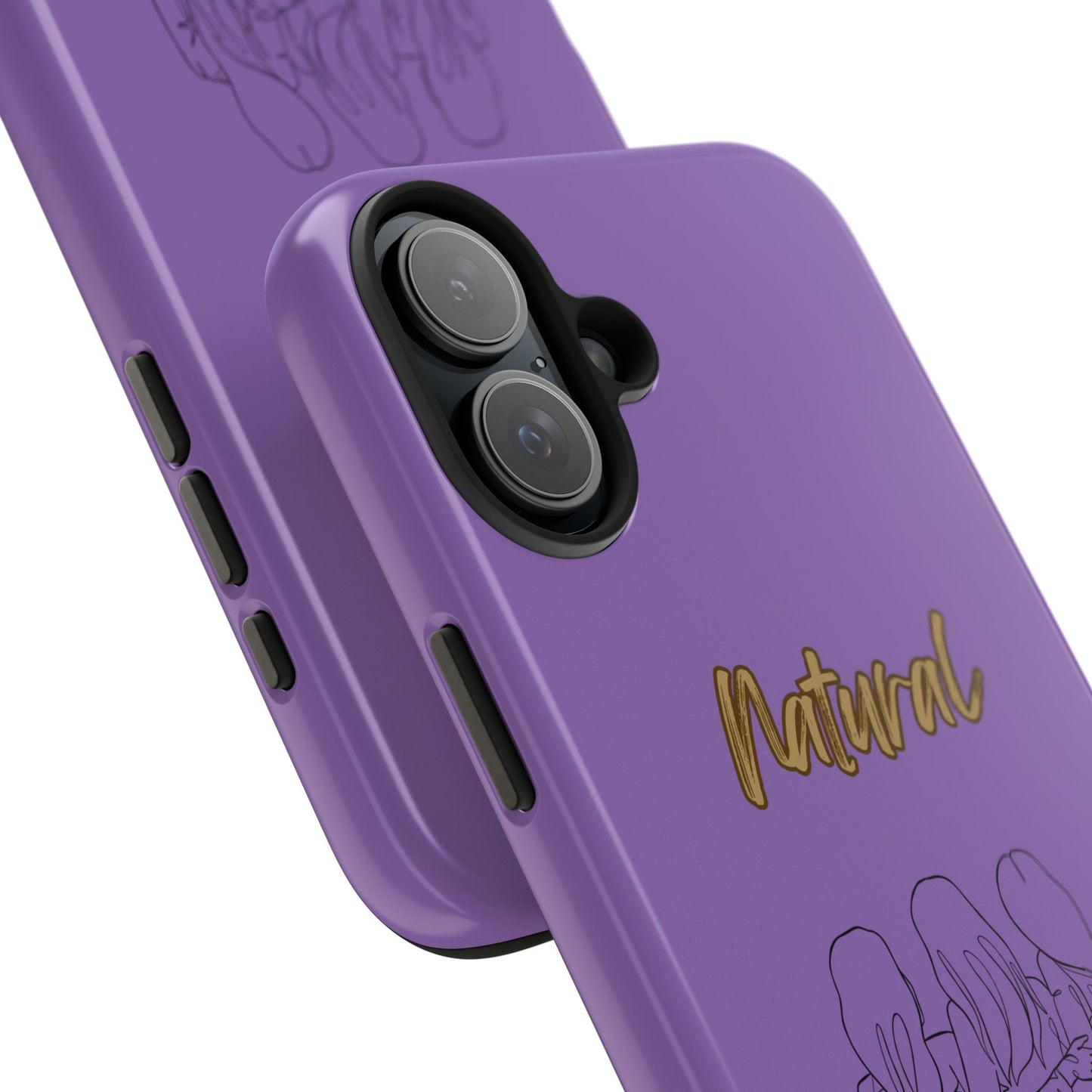 Natural Woman Loving Friends (BL)Tough Phone Cases LIGHT PURPLE