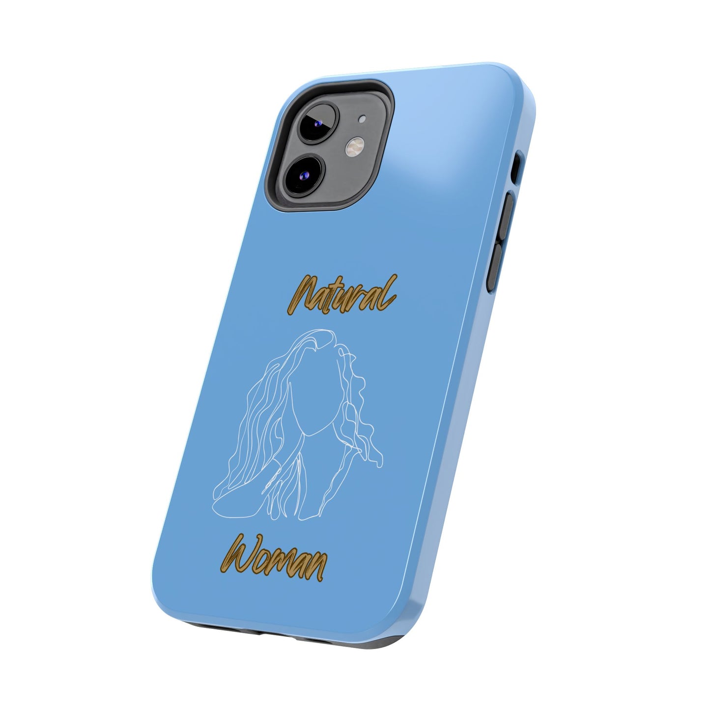 Natural Woman Relaxed (WL) Tough Phone Cases LIGHT BLUE