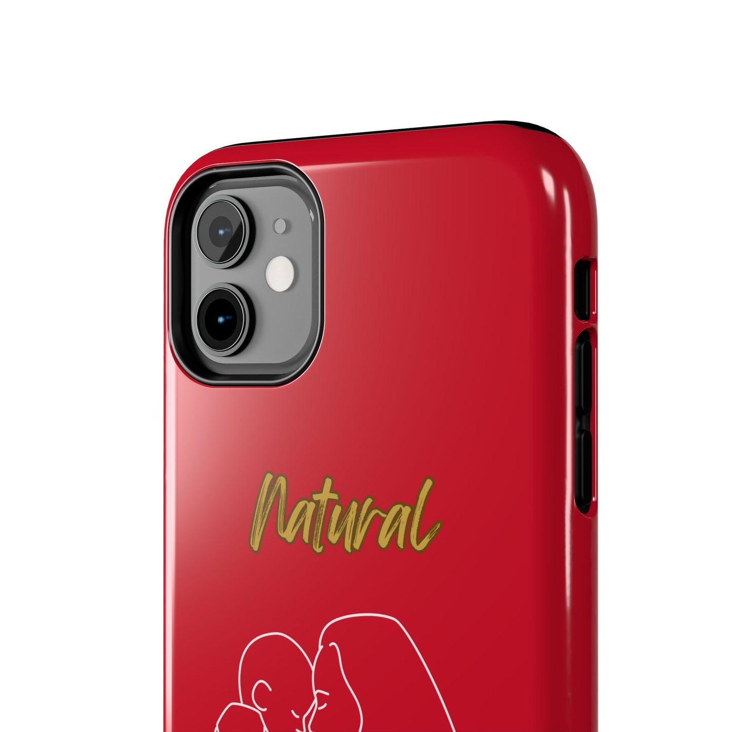 Natural Woman Joy (WL) Tough Phone Cases DARK RED
