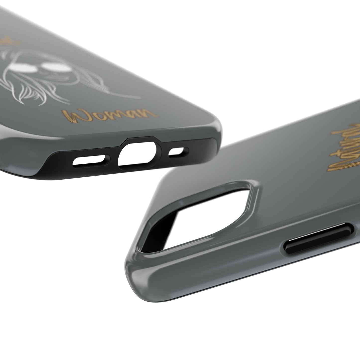 Natural Woman Shades (WL)Tough Phone Cases DARK GREY