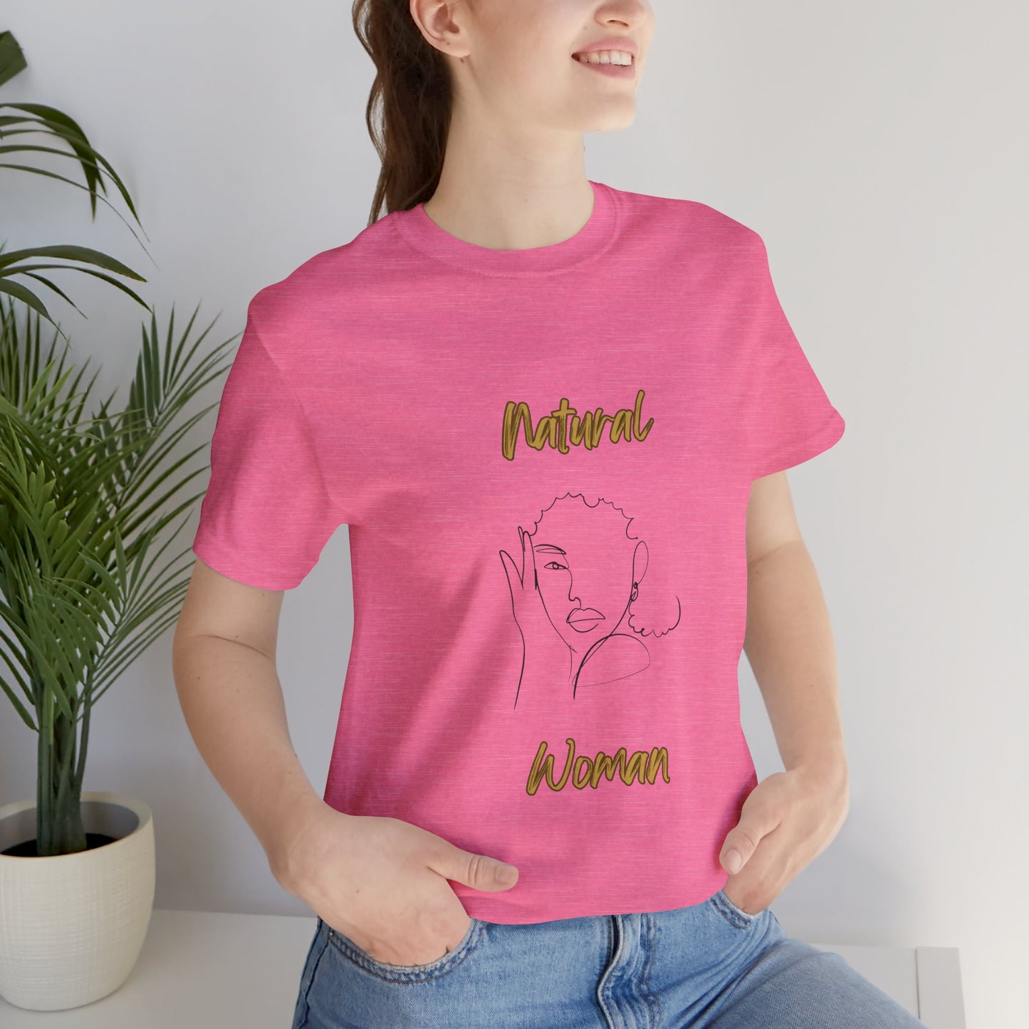 Natural Woman Let's Be Friends (BL) Short Sleeve T-Shirt