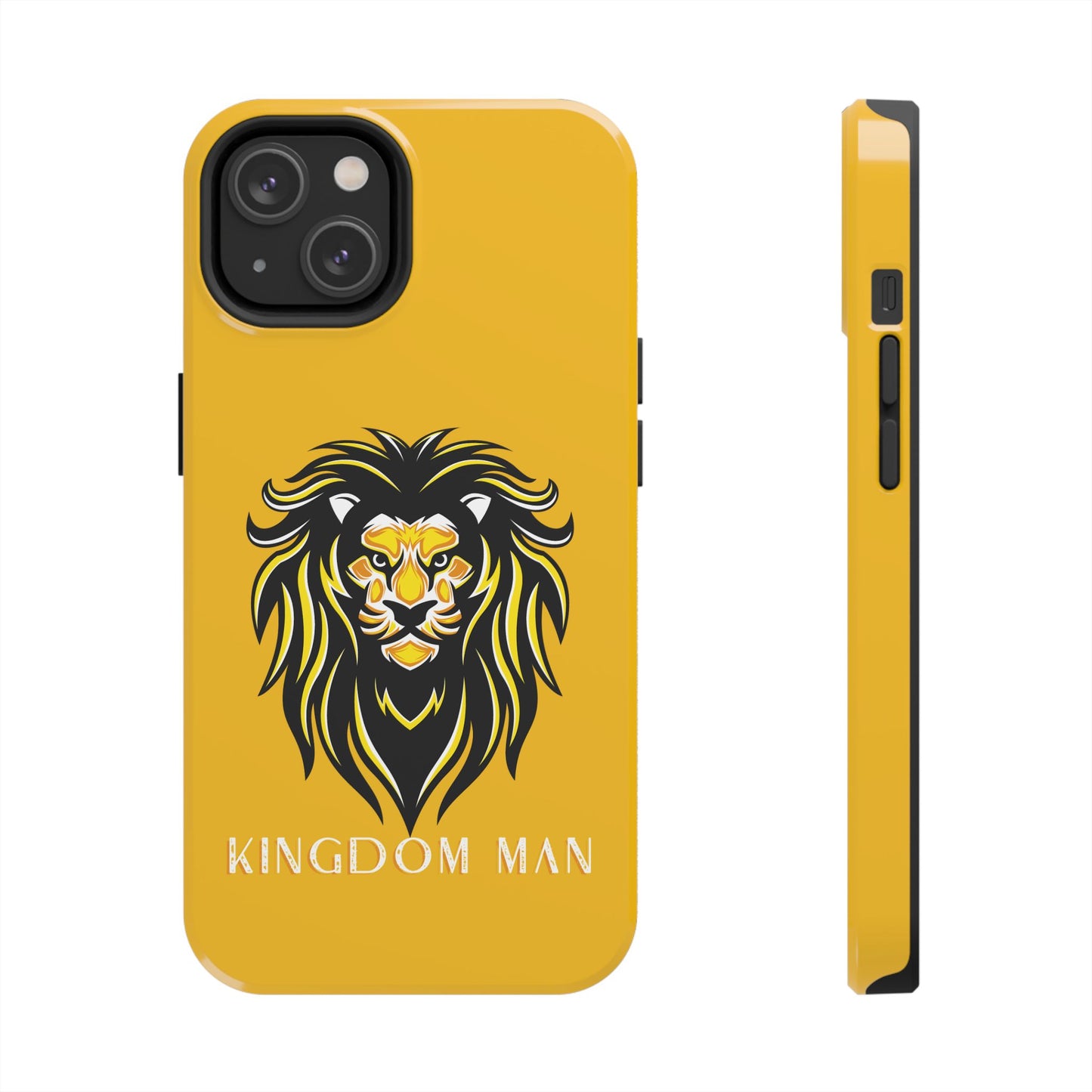 Kingdom Man (White-Gold Label) Tough Phone Case YELLOW