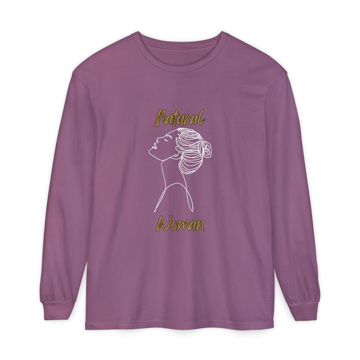 Natural Woman Wet Bun (WL) Long Sleeve T-Shirt