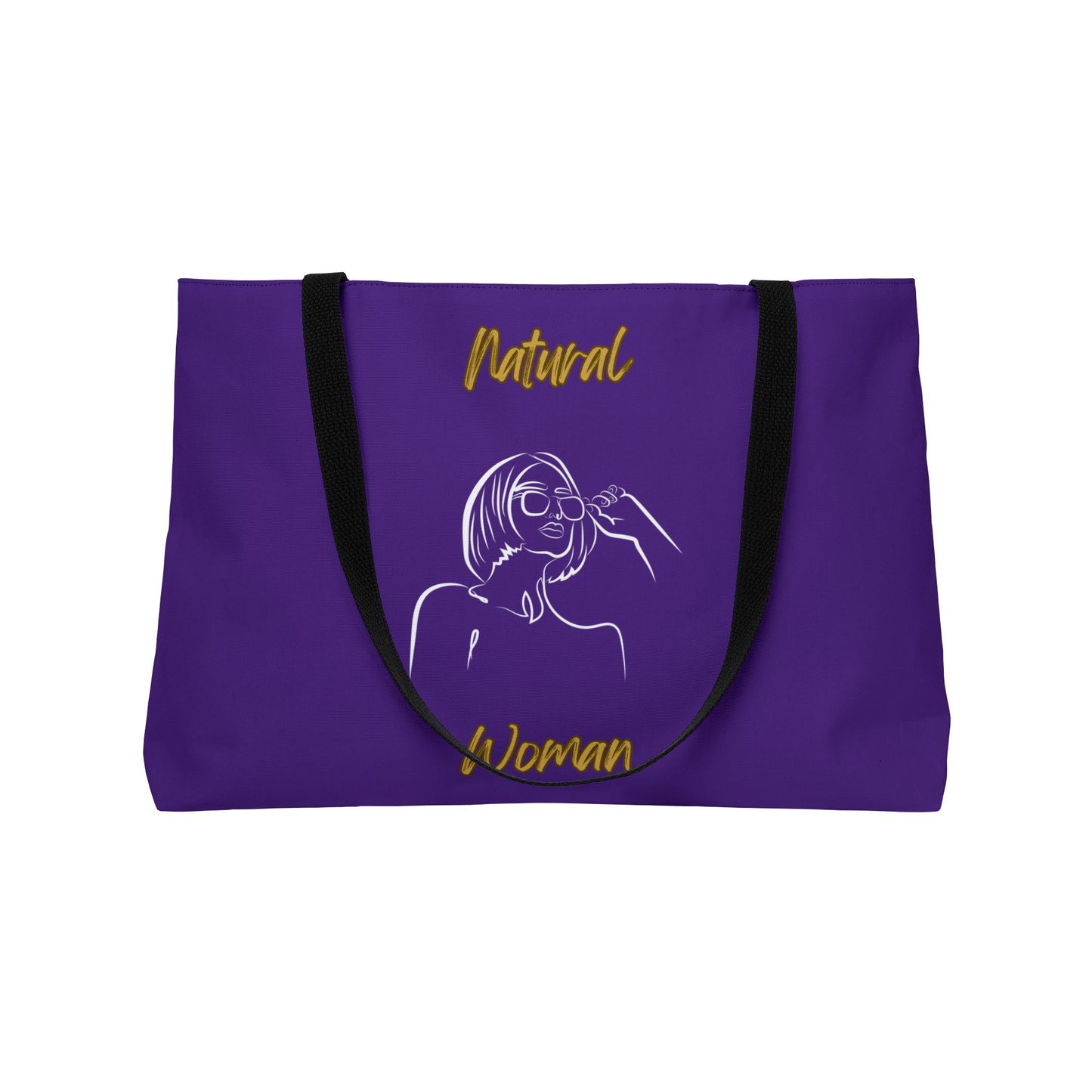 Natural Woman Bright Future (WL) Weekender Tote Bag PURPLE