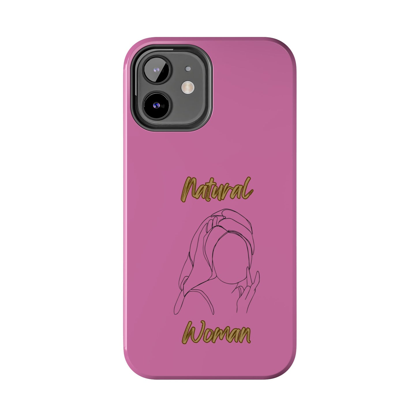Natural Woman Towel Wrapped (BL)Tough Phone Cases LIGHT PINK