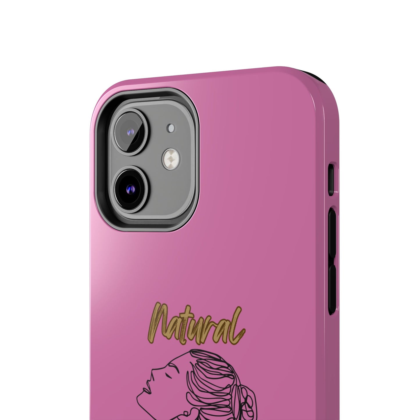 Natural Woman Wet Bun (BL) Tough Phone Cases LIGHT PINK