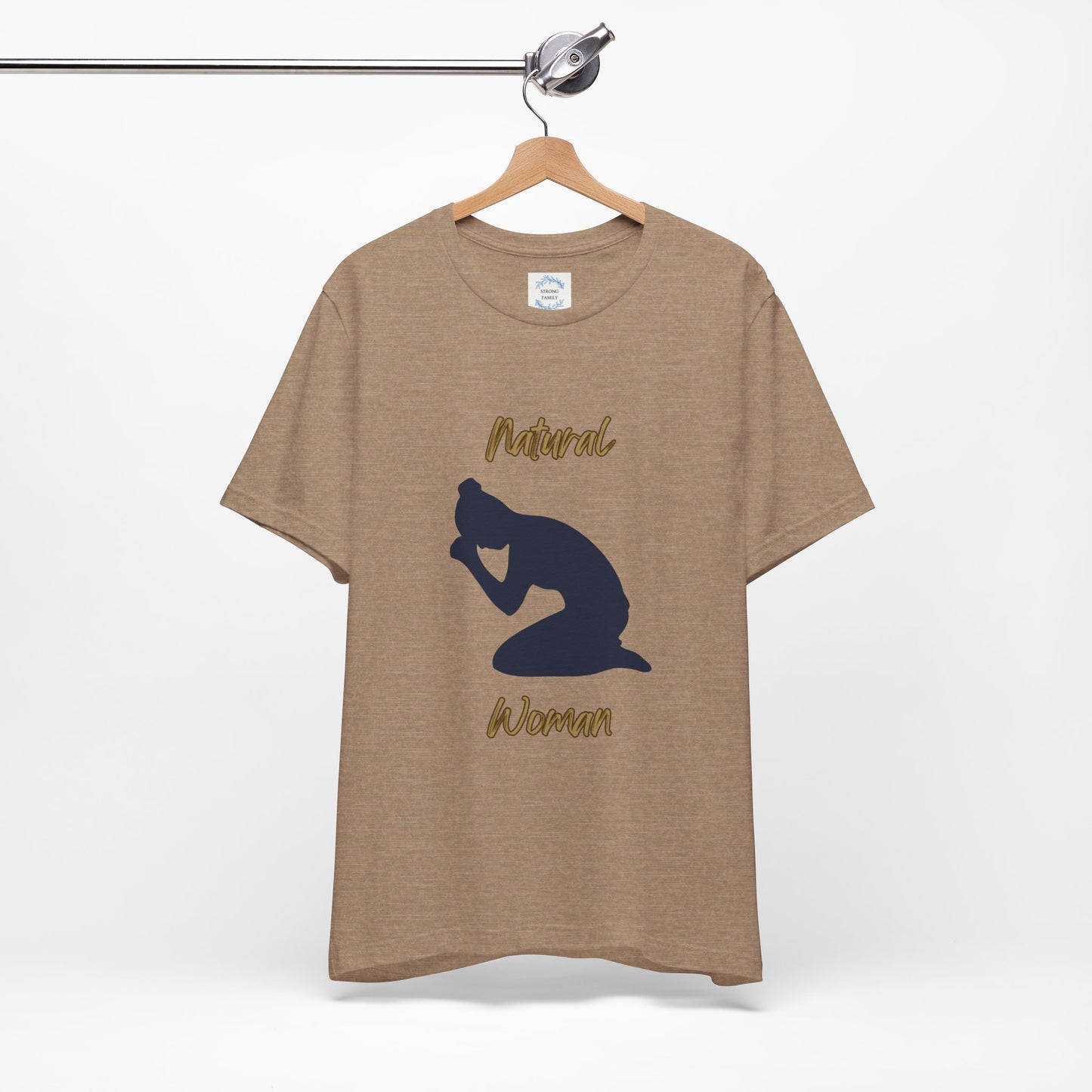 Natural Woman Pray (BL) Short Sleeve T-Shirt