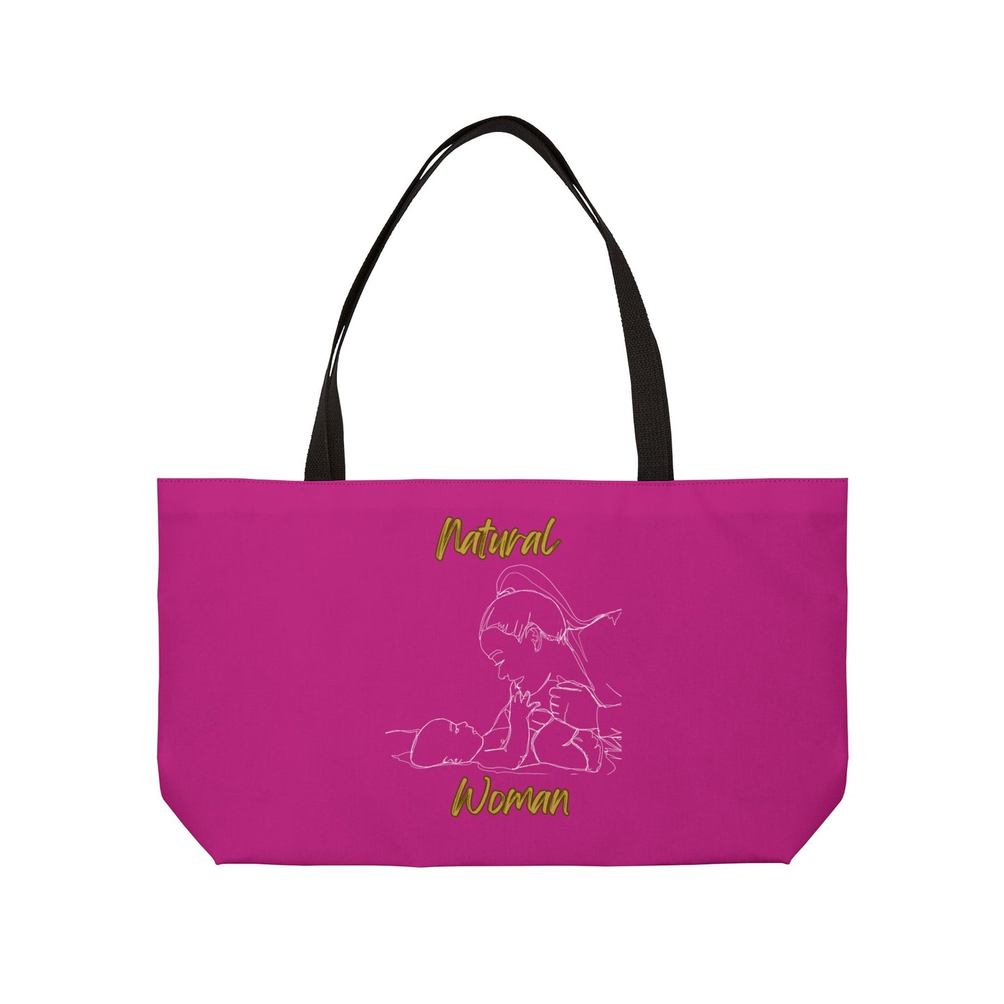Natural Woman New Life (WL) Weekender Tote Bag PINK