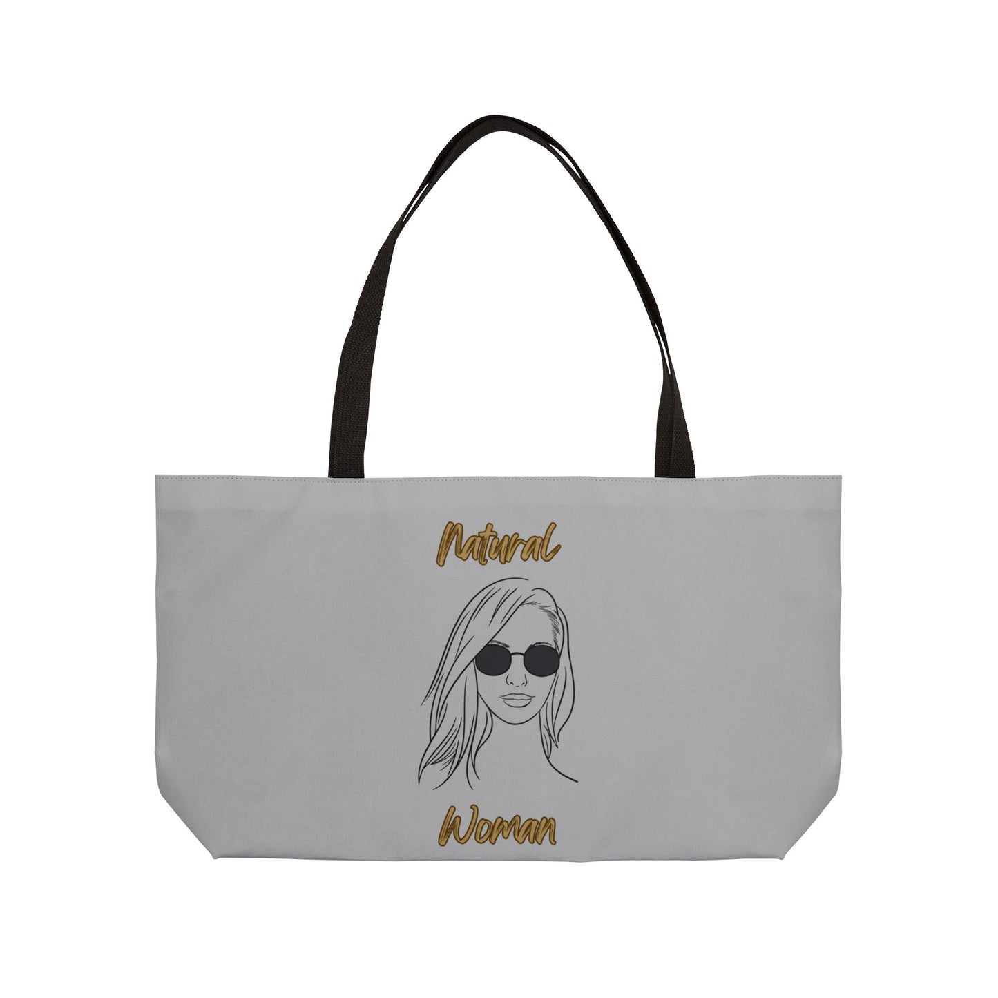 Natural Woman Shades (BL) Weekender Tote Bag  LIGHT GREY