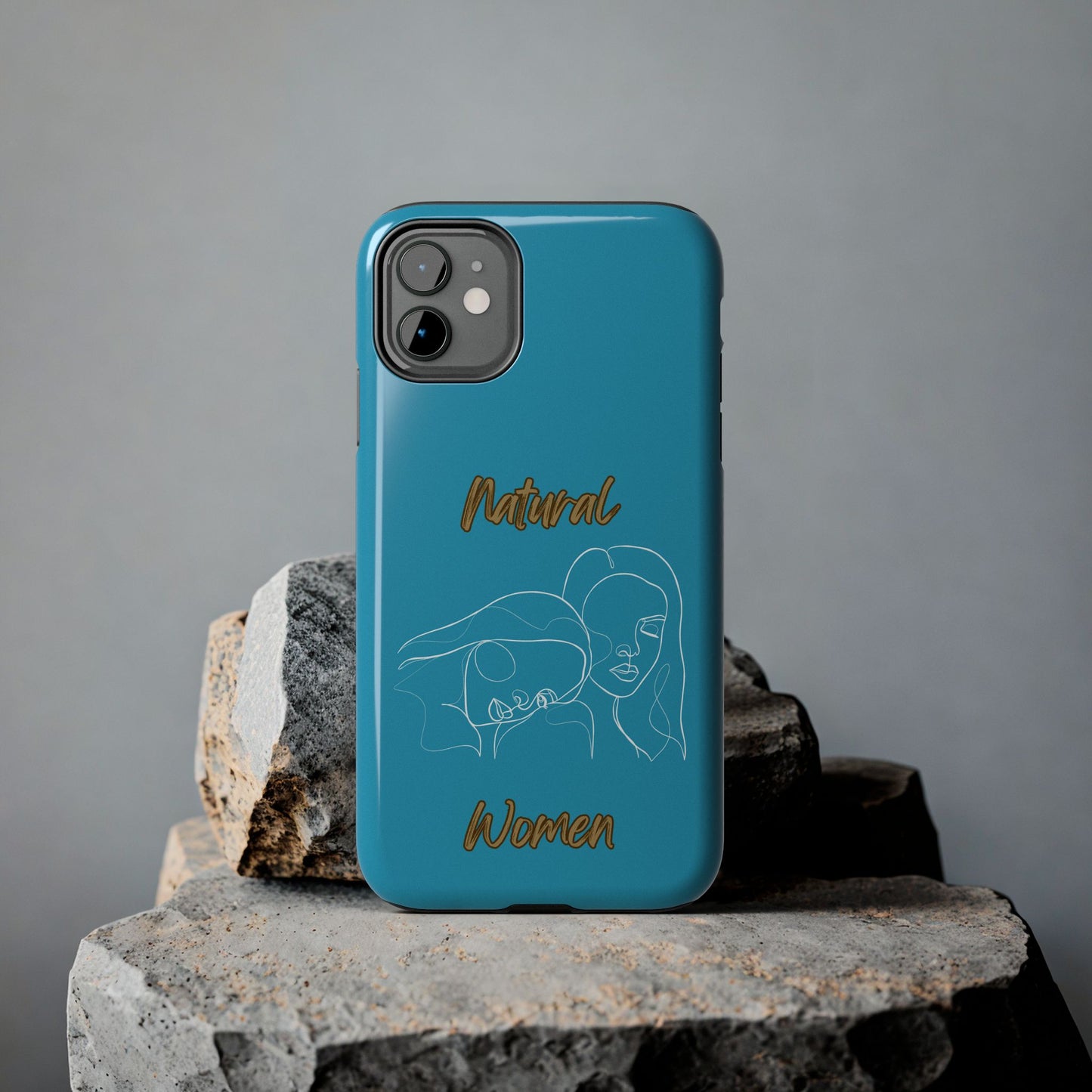 Natural Woman Sisters (WL)Tough Phone Cases TURQUOISE