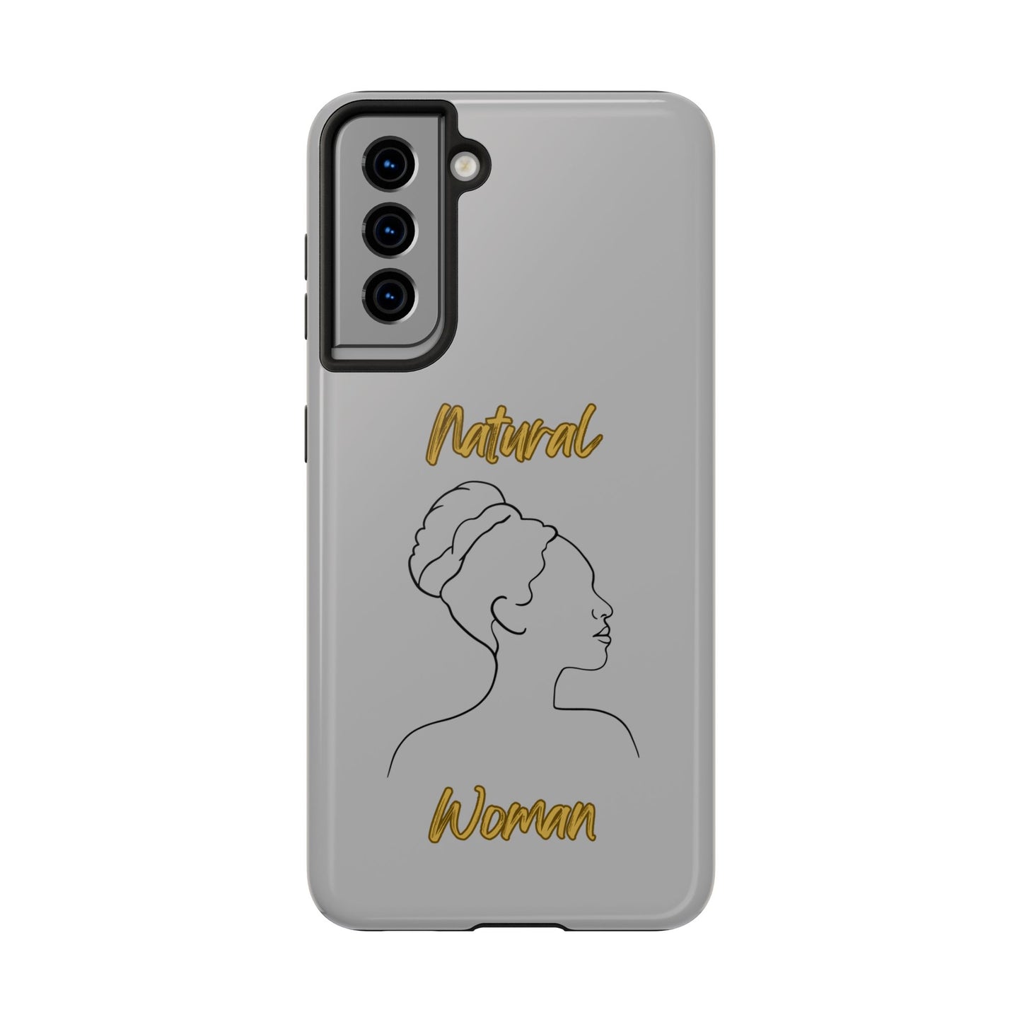 Natural Woman Mixed (BL)Tough Phone Cases LIGHT GREY