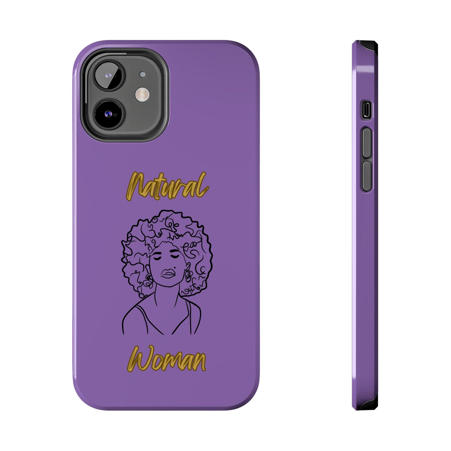 Natural Woman All About Me (BL)Tough Phone Cases LIGHT PURPLE