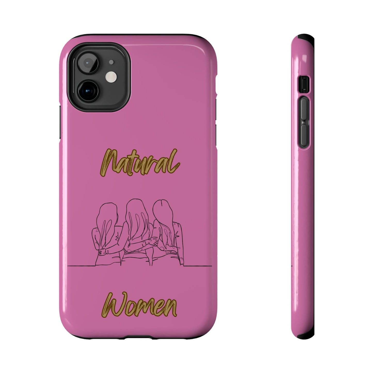 Natural Woman Loving Friends (BL)Tough Phone Cases LIGHT PINK