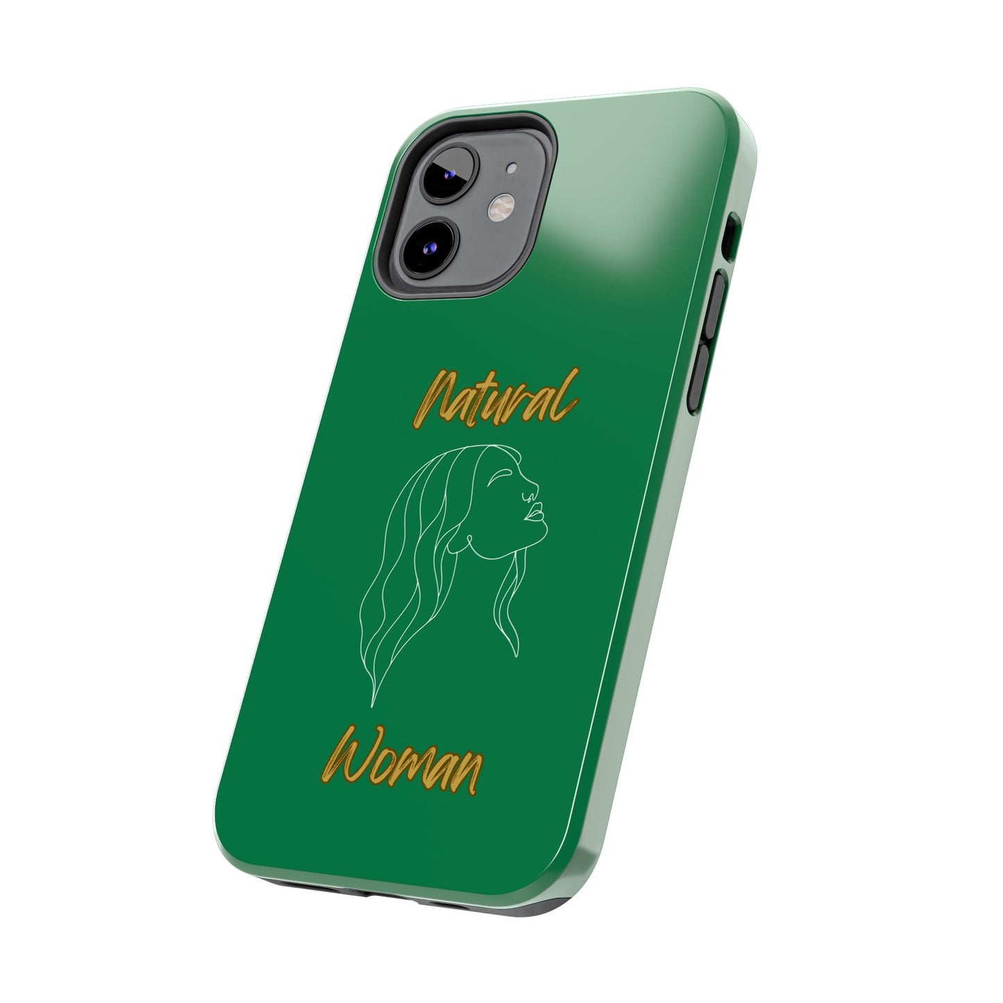 Natural Woman Breeze On Face (WL)Tough Phone Cases DARK GREEN