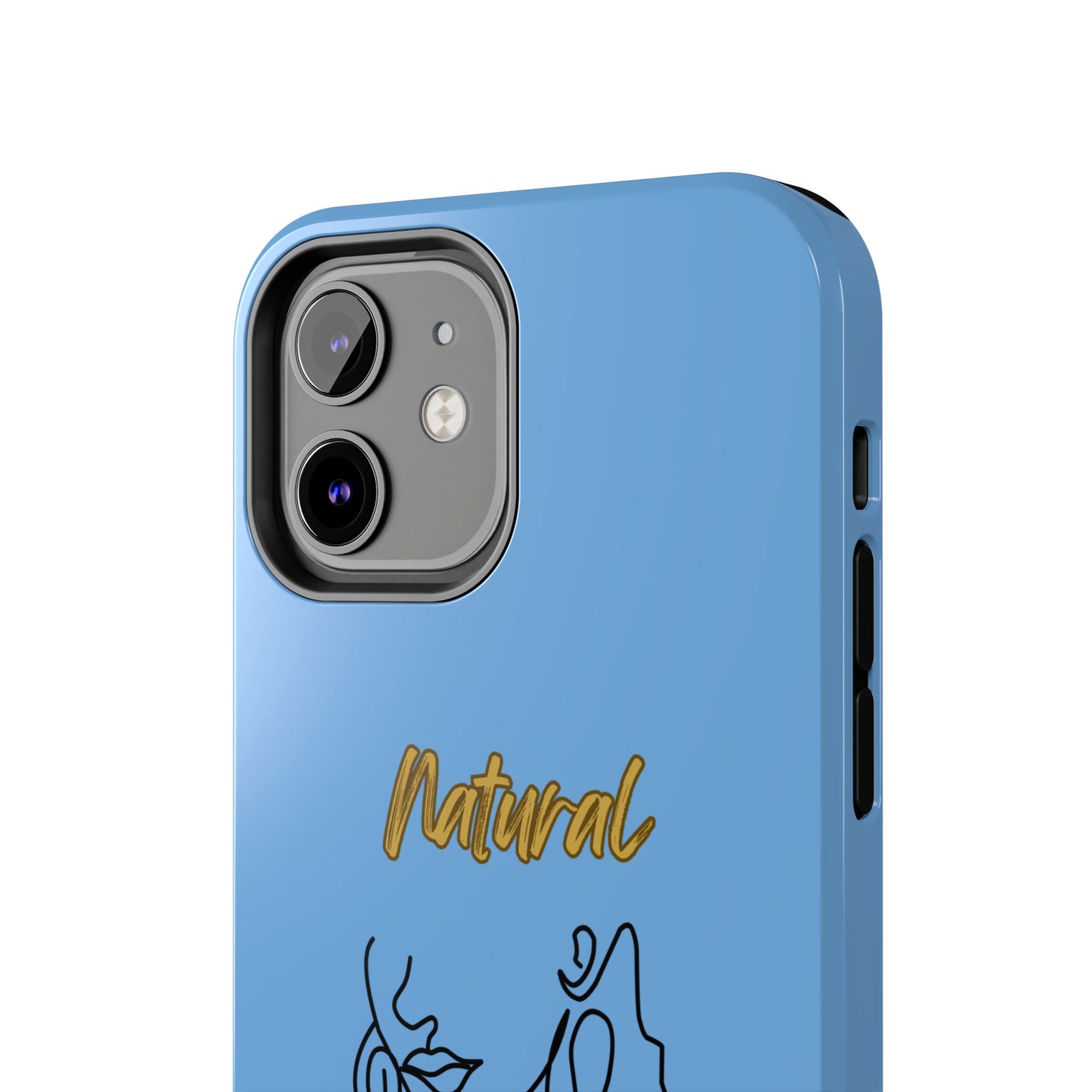 Natural Woman Lips (BL)Tough Phone Cases LIGHT BLUE