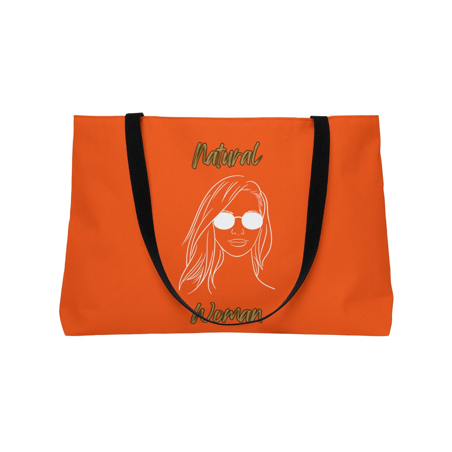 Natural Woman Shades (WL) Weekender Tote Bag ORANGE