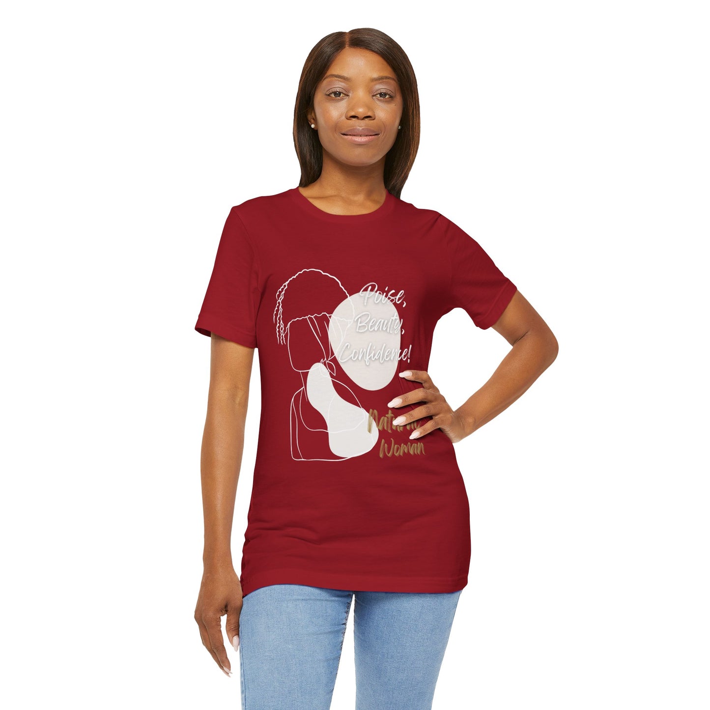 Natural Woman Puff (WL) Short Sleeve T-Shirt