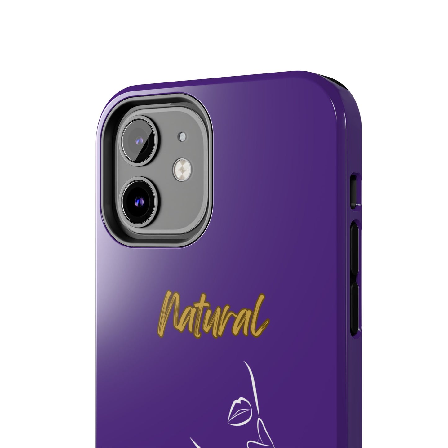 Natural Woman Chin Up (WL)Tough Phone Cases PURPLE