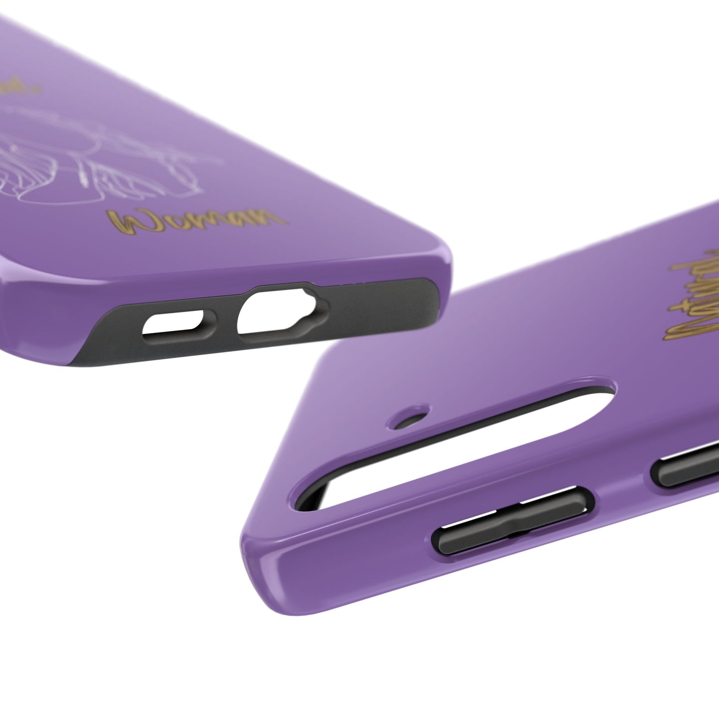 Natural Woman Relaxed (WL) Tough Phone Cases LIGHT PURPLE