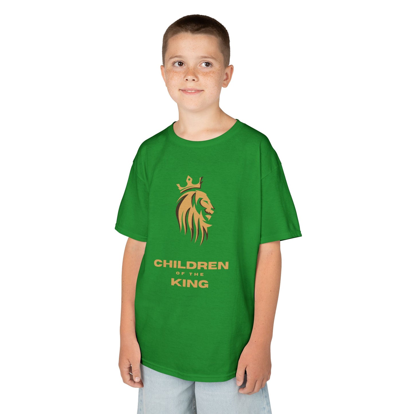 Children of the King Inspirational Kids Cotton T-Shirt (BRL)