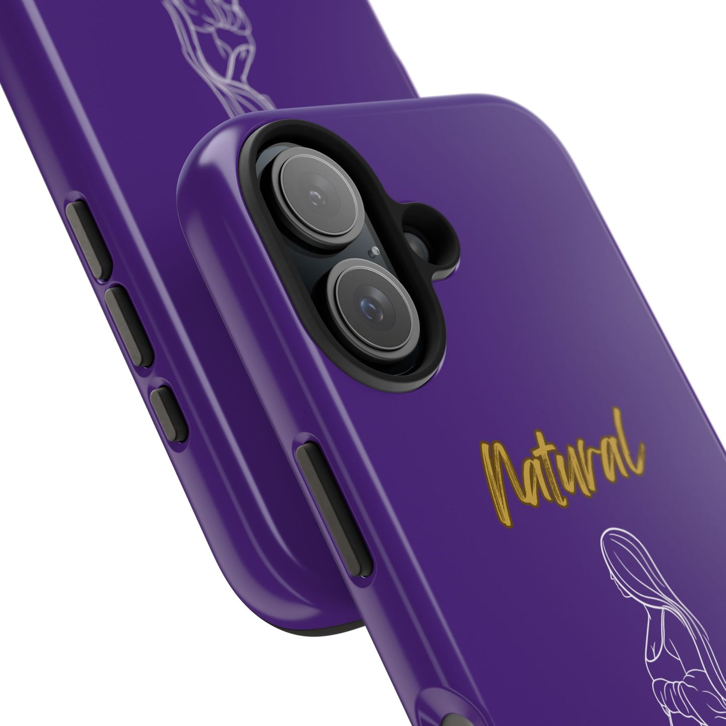 Natural Woman Expecting (WL)Tough Phone Cases PURPLE