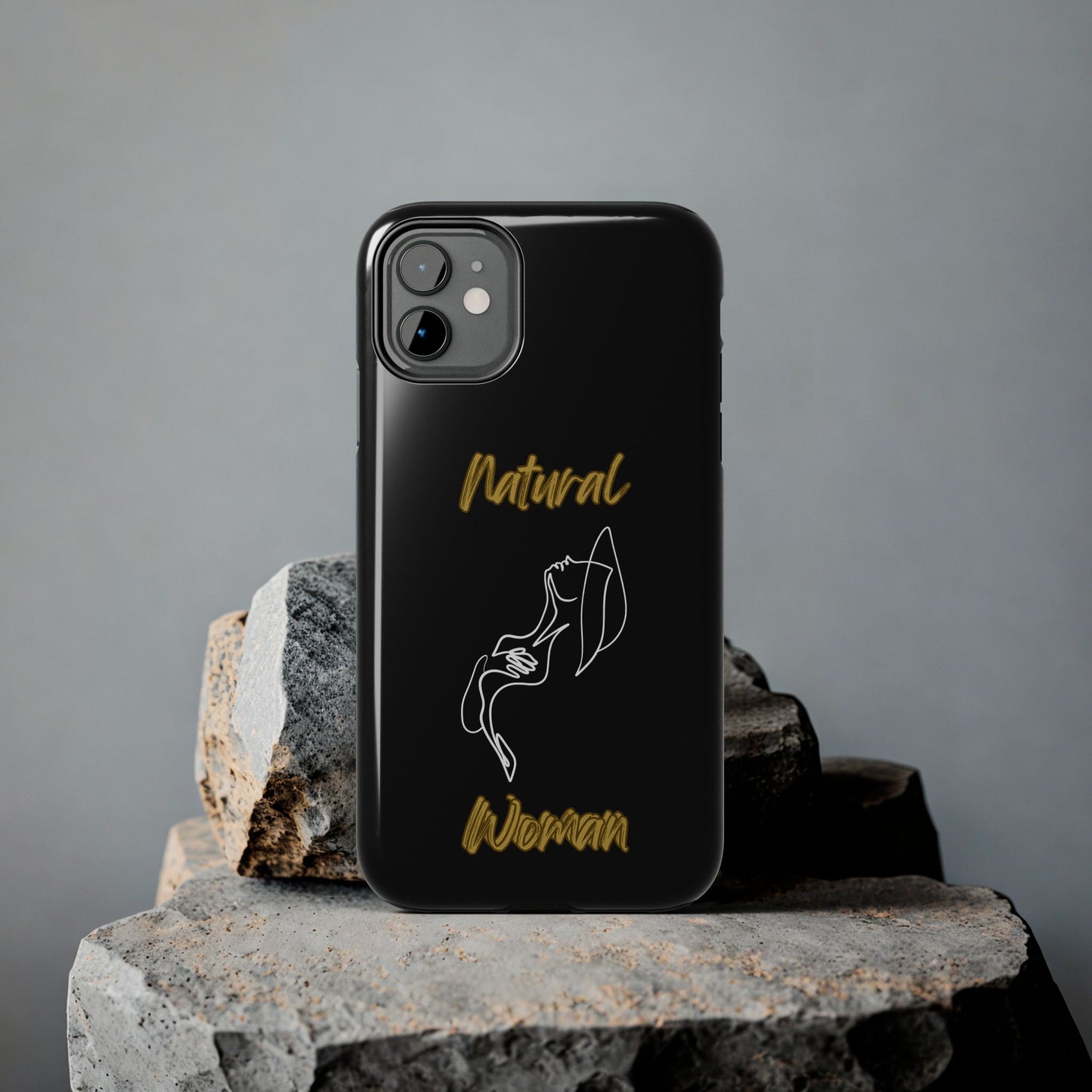 Natural Woman Free (WL)Tough Phone Cases BLACK