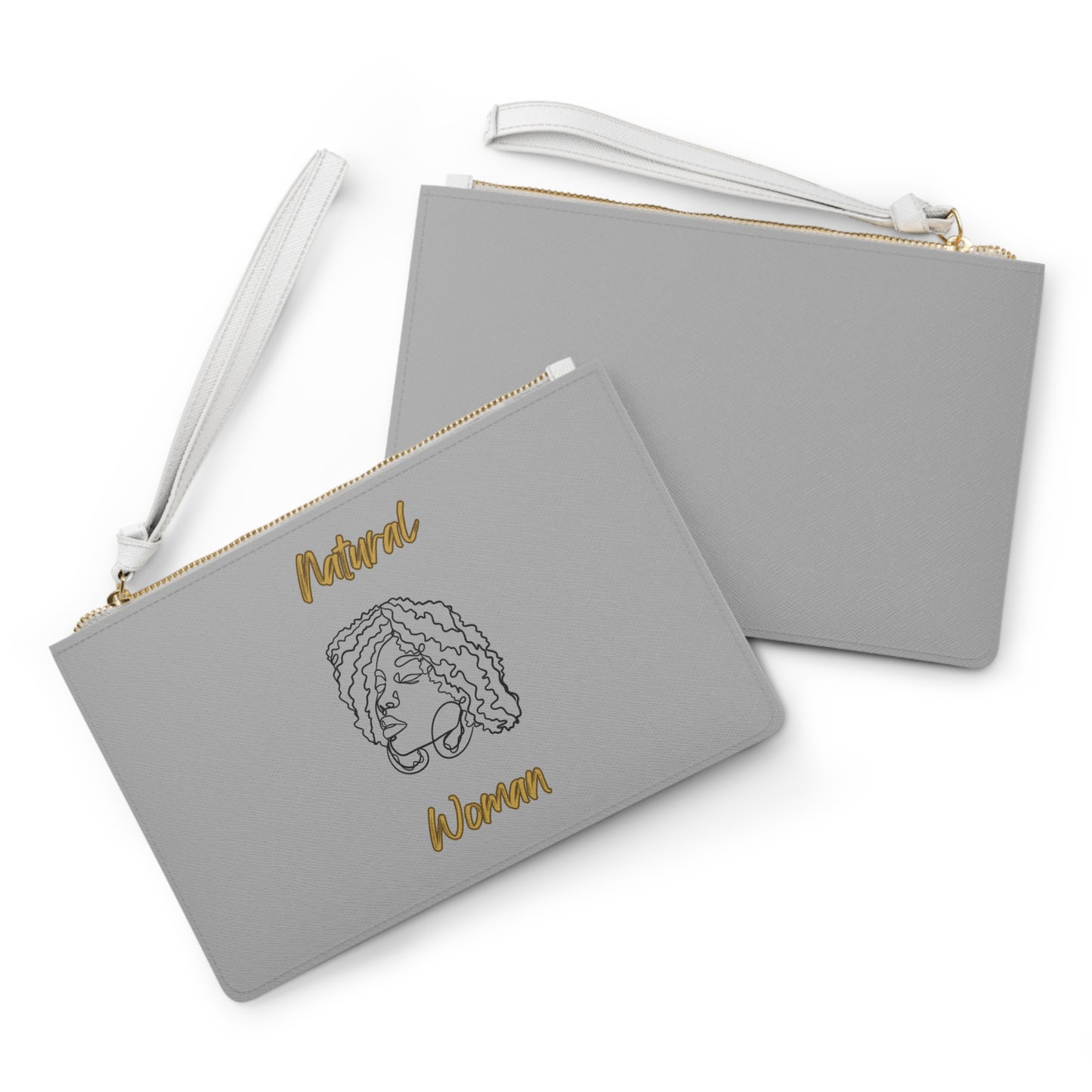 Natural Woman Naturally Me (BL) Clutch Bag LIGHT GREY