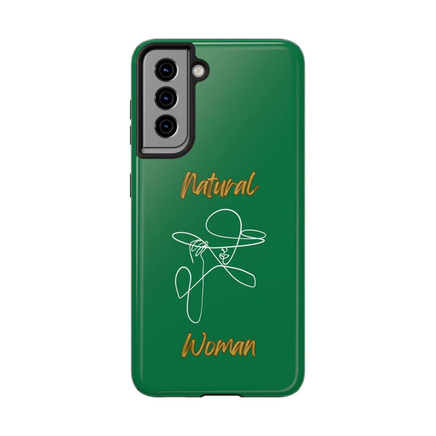 Natural Woman An Original (WL)Tough Phone Cases DARK GREEN