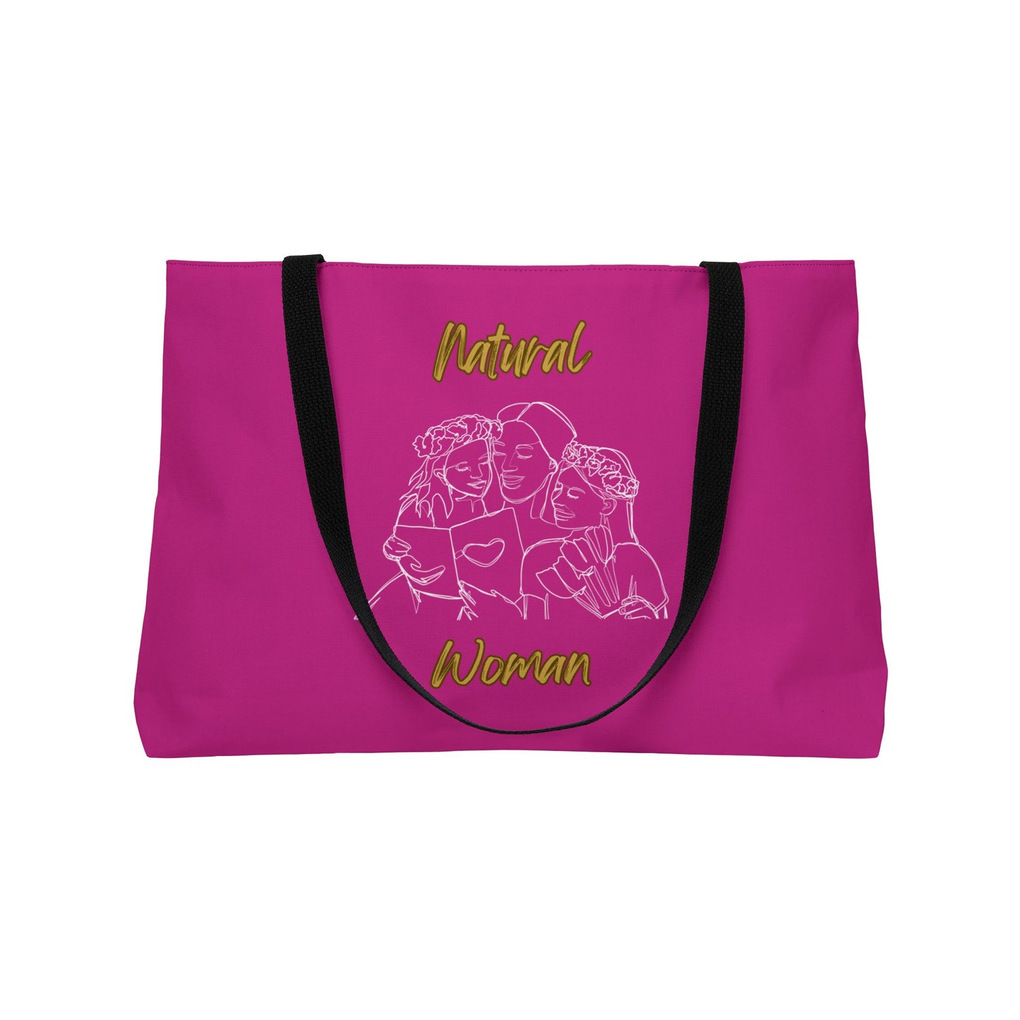 Natural Woman Me & My Girls (WL) Weekender Tote Bag PINK