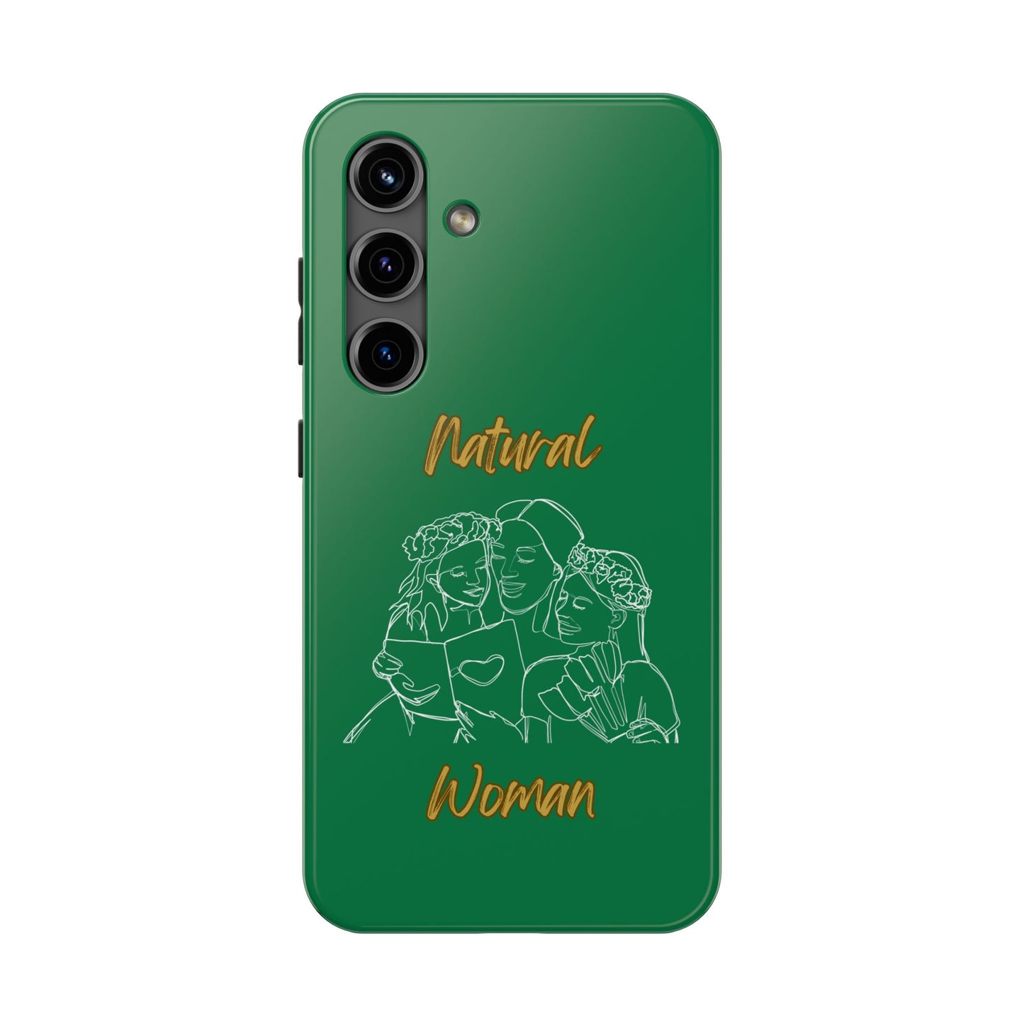 Natural Woman Me & My Girls (WL)Tough Phone Cases DARK GREEN