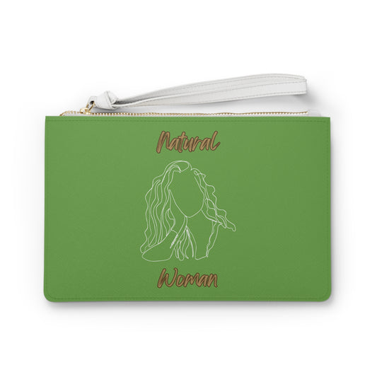 Natural Woman Relaxed (WL) Clutch Bag GREEN