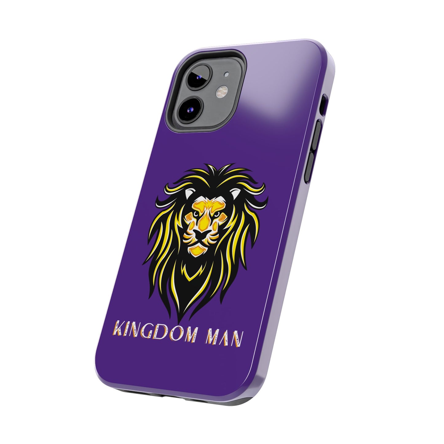 Kingdom Man (White-Gold Label) Tough Phone Case PURPLE