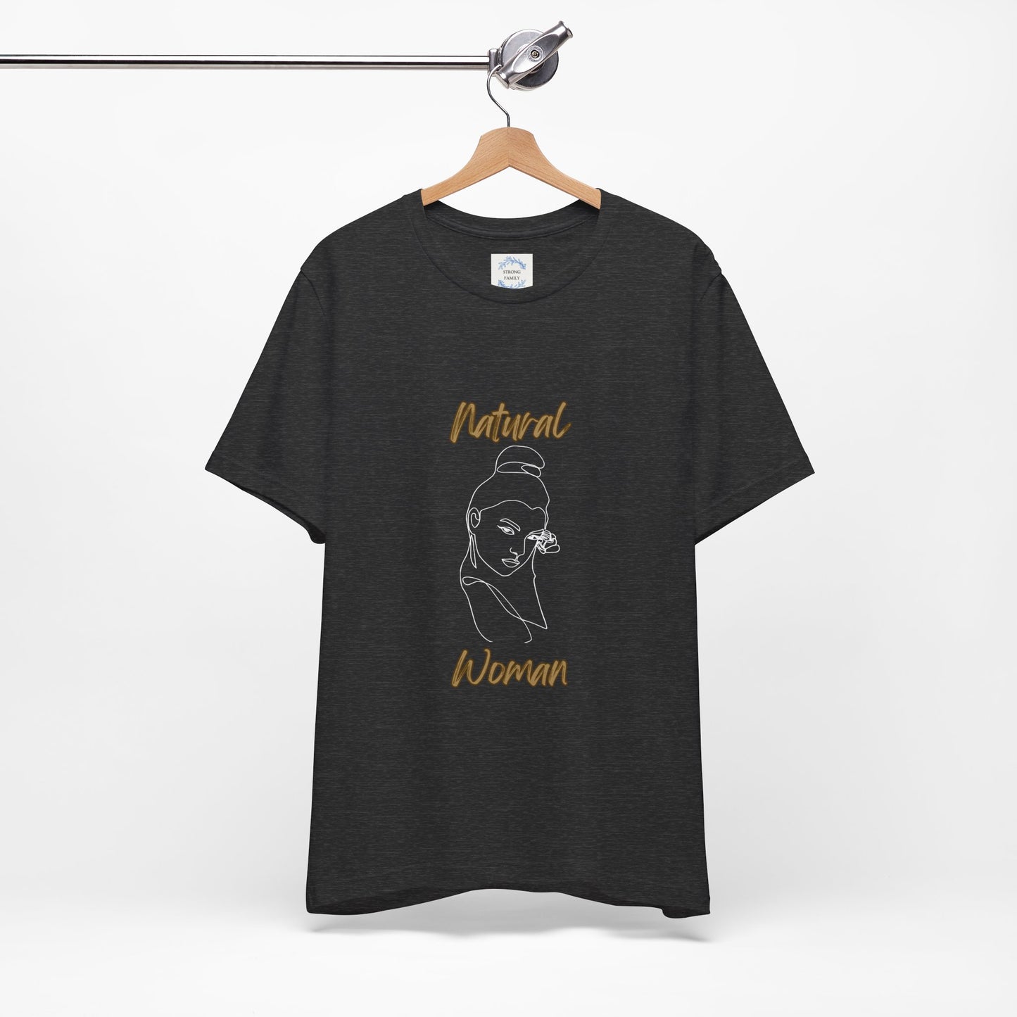 Natural Woman Sassy Bun (WL) Short Sleeve T-Shirt