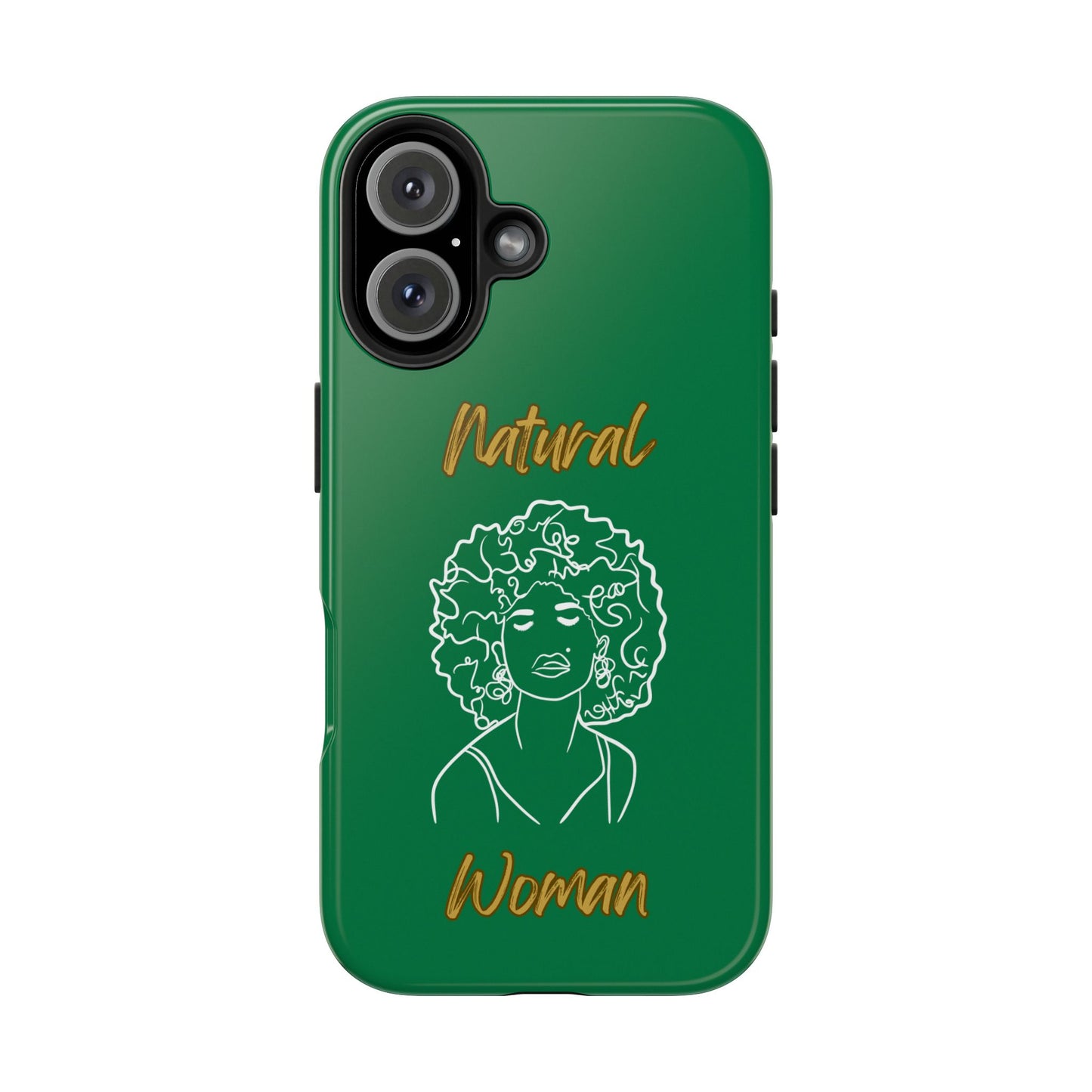 Natural Woman All About Me (WL)Tough Phone Cases DARK GREEN