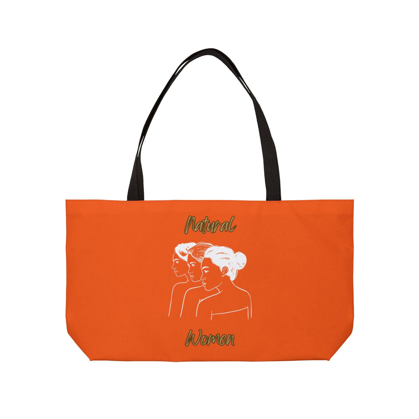 Natural Women United Friends (WL) Weekender Tote Bag ORANGE