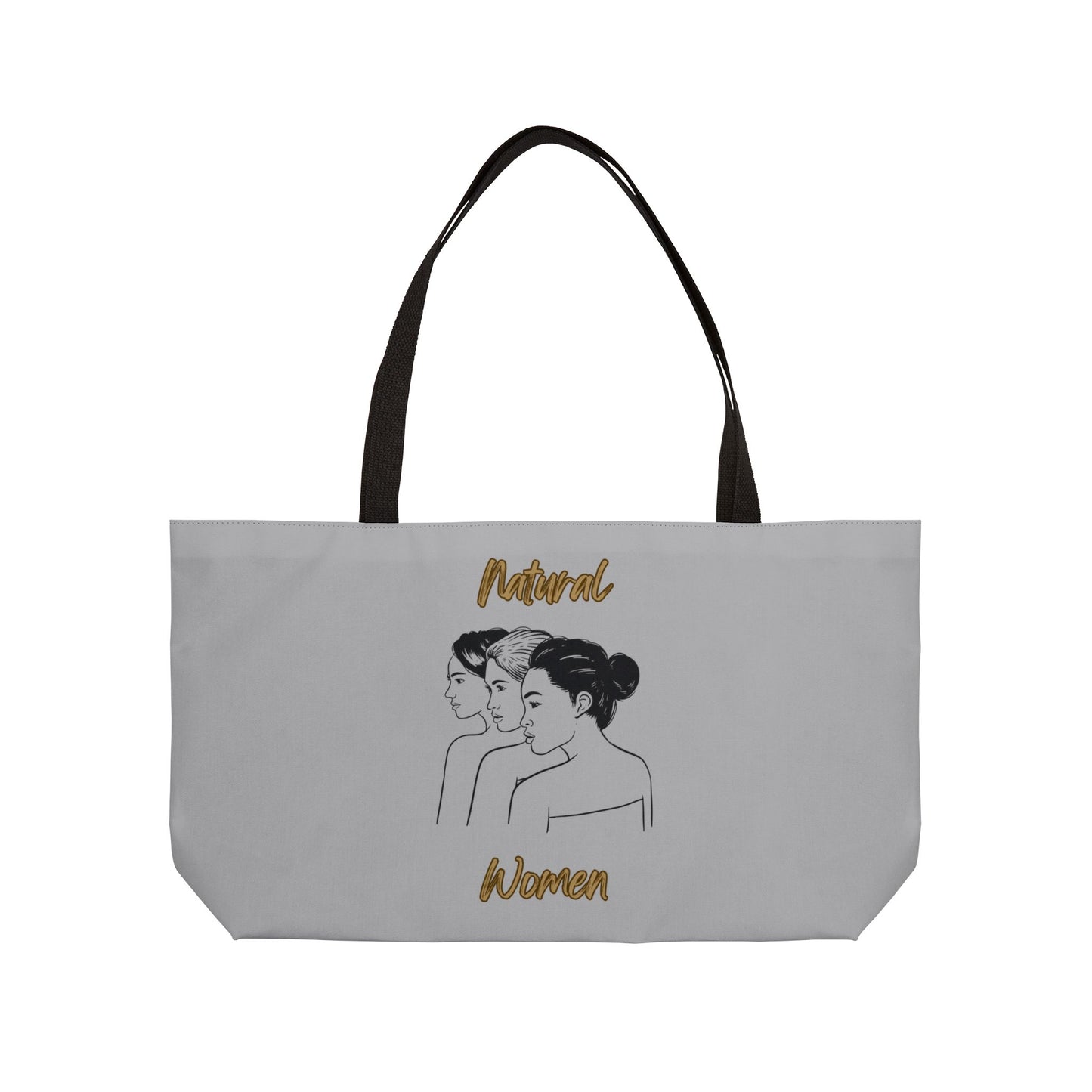 Natural Women United Friends (BL) Weekender Tote Bag LIGHT GREY