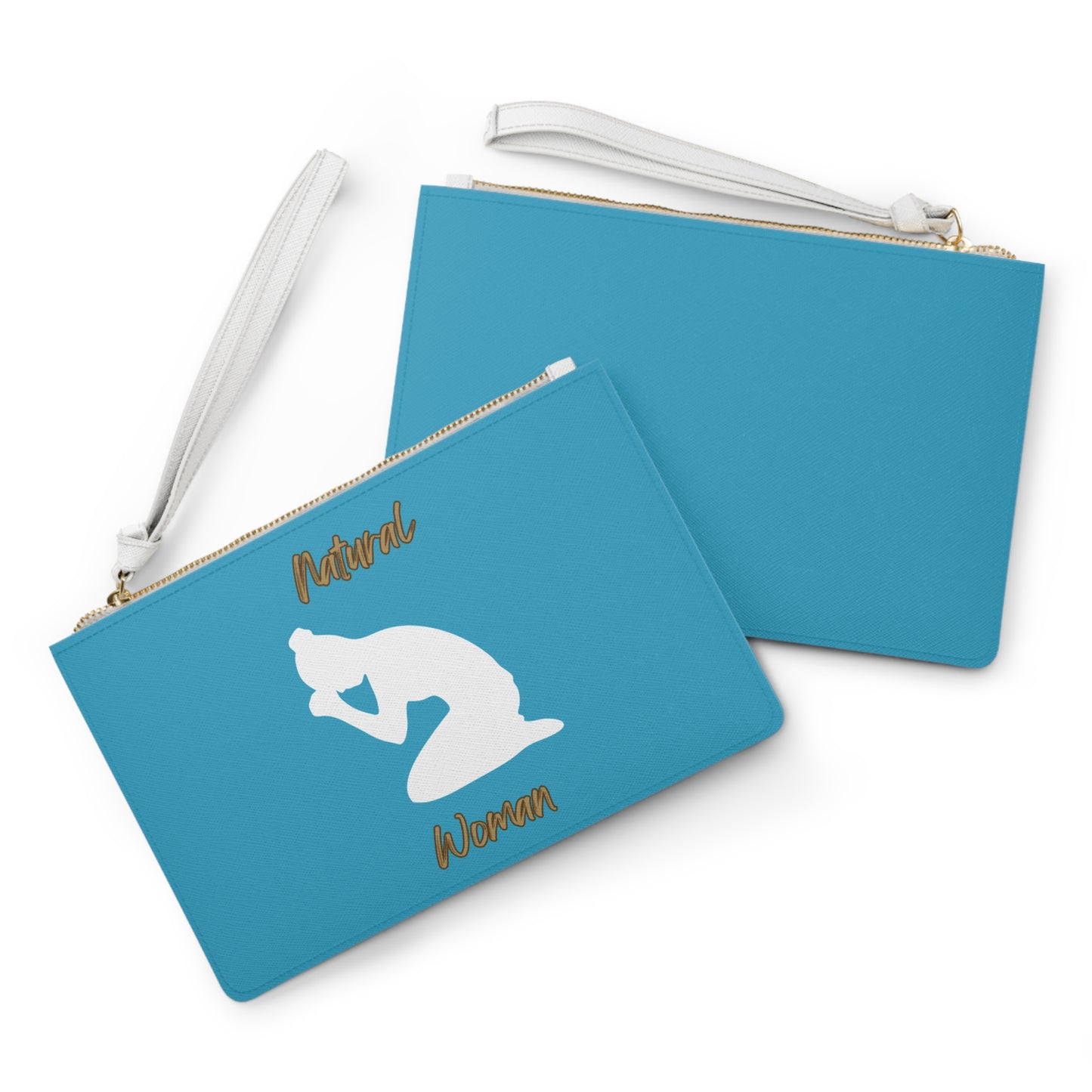 Natural Woman Pray (WL) Clutch Bag TURQUOISE
