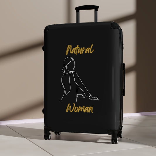 Natural Woman Hands Ready (WL) Suitcase BLACK