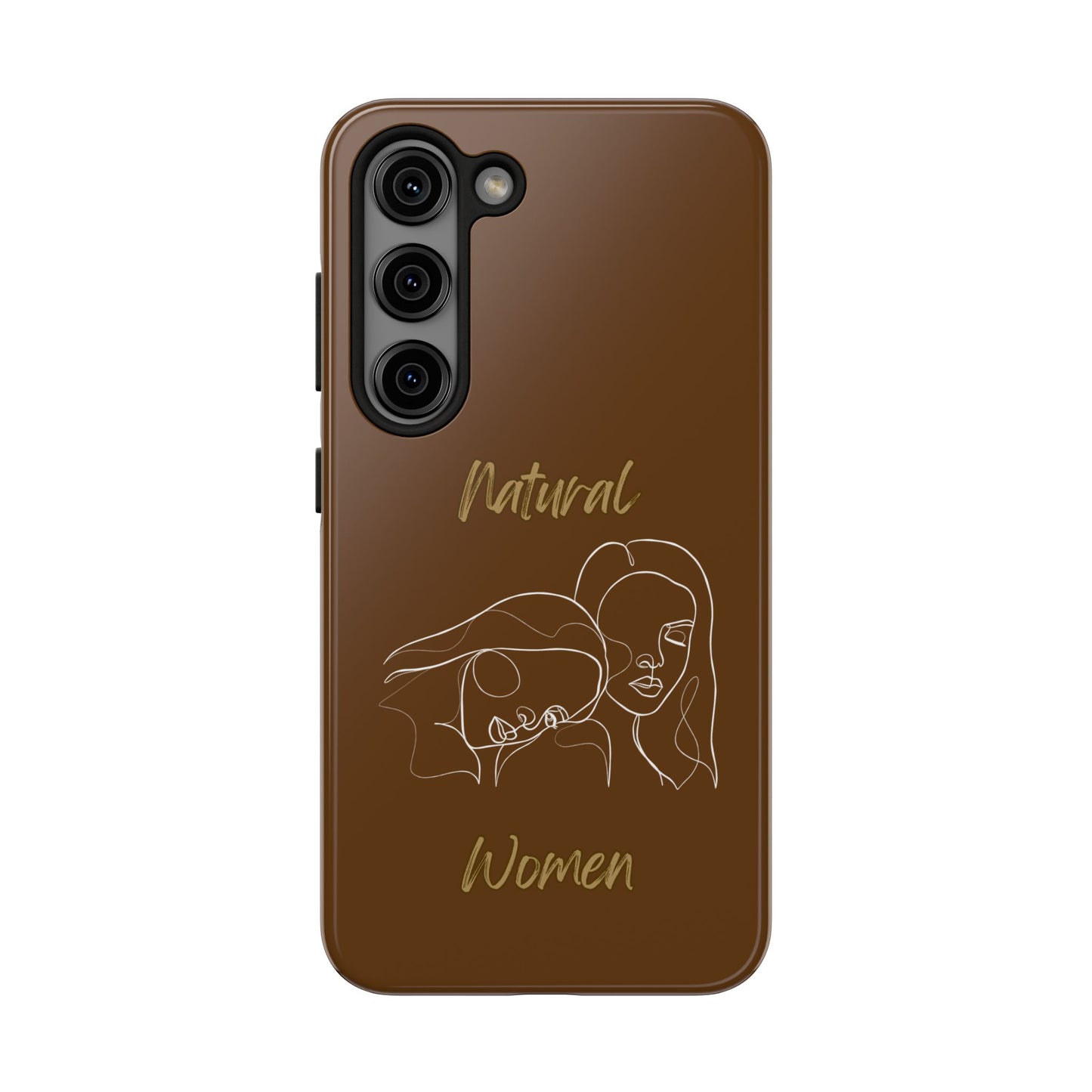 Natural Woman Sisters (WL)Tough Phone Cases BROWN