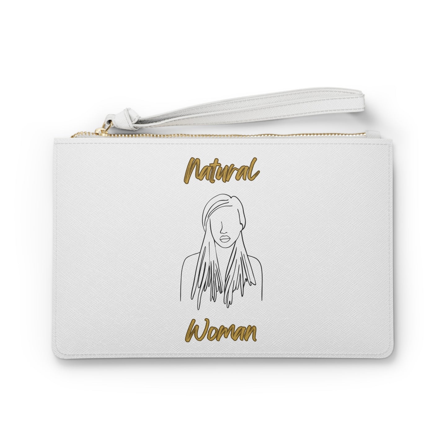 Natural Woman Content (BL) Clutch Bag WHITE