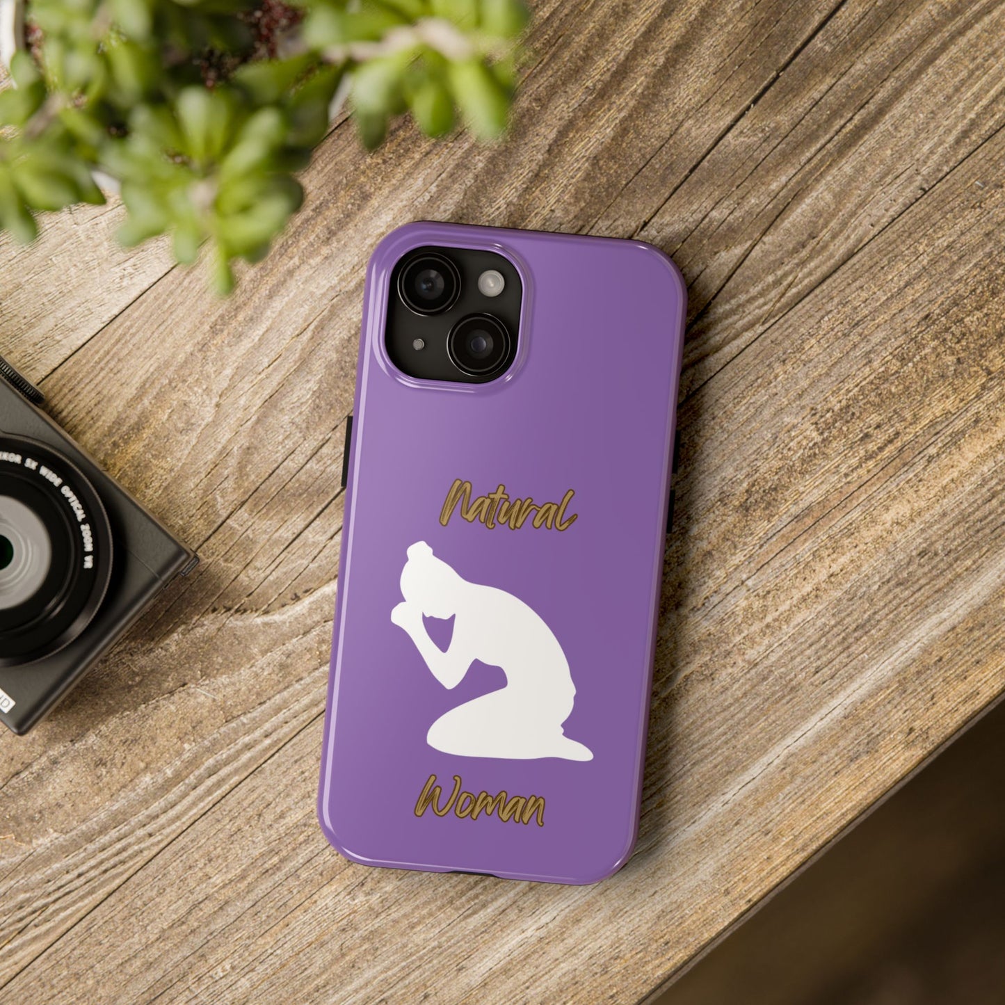 Natural Woman Pray (WL) Tough Phone Cases LIGHT PURPLE