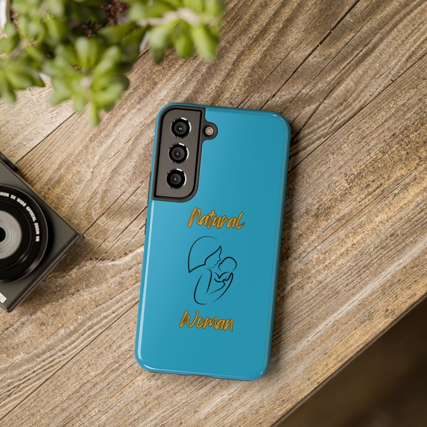 Natural Woman Long Awaited (BL)Tough Phone Cases TURQUOISE