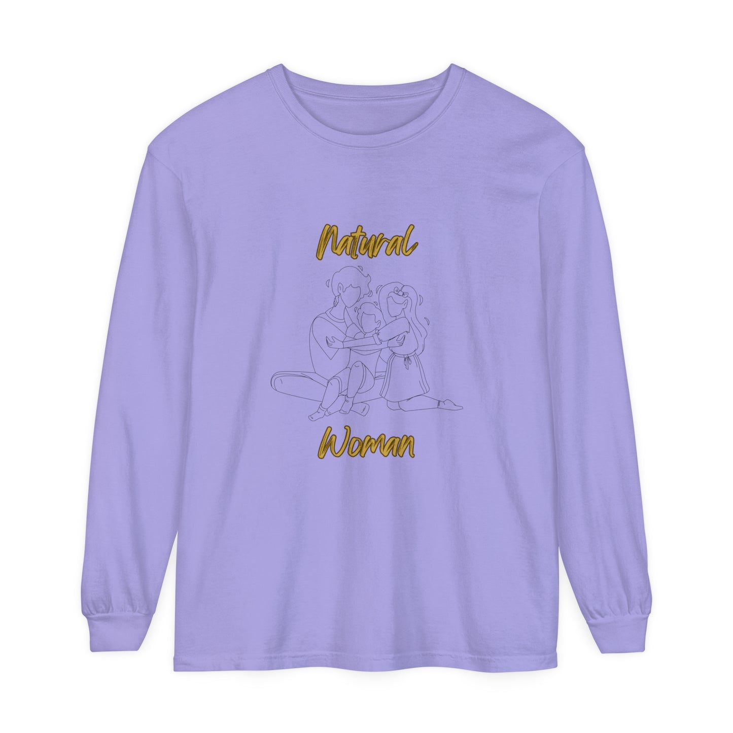 Natural Woman Bear Hugs (BL) Long Sleeve T-Shirt