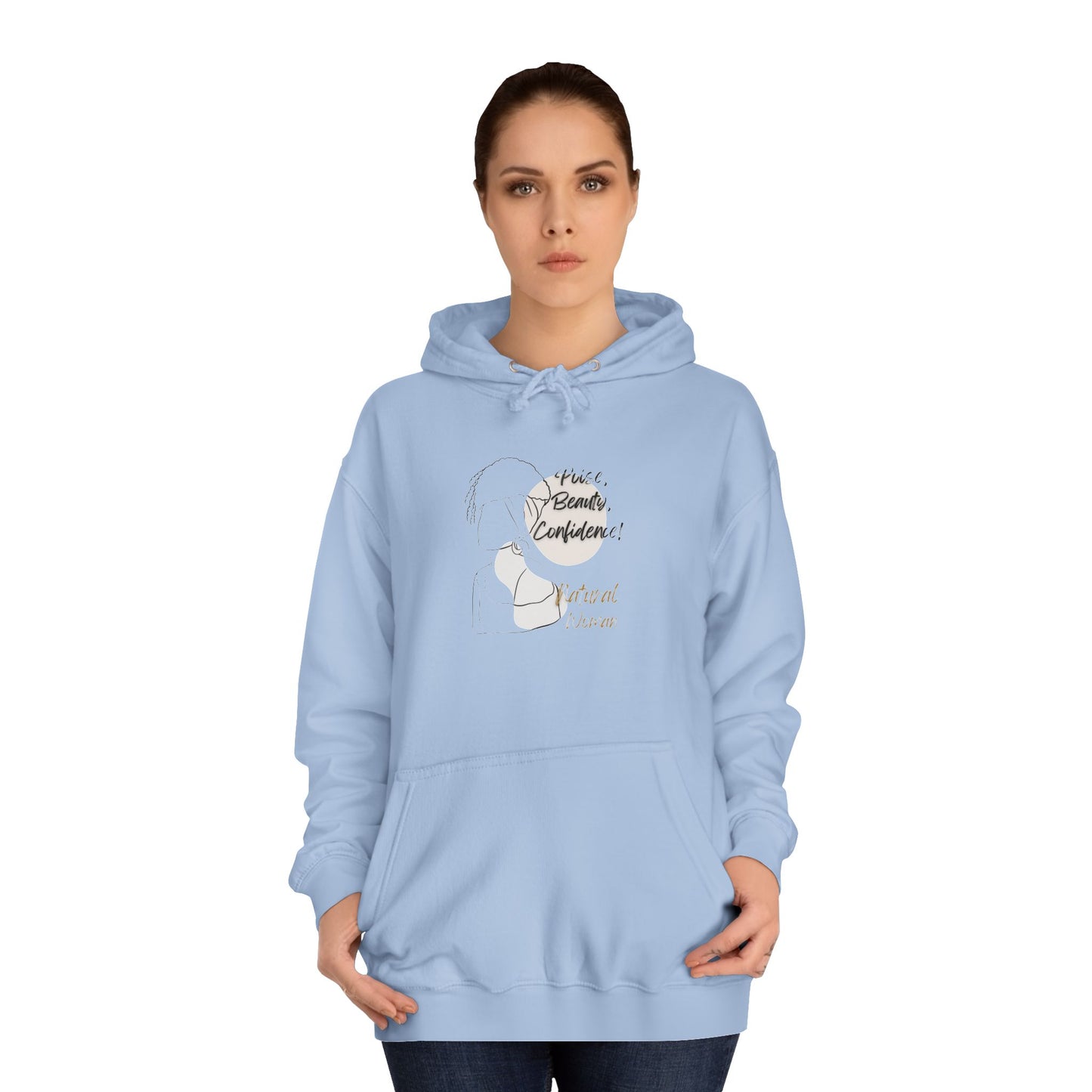Natural Woman Puff (BL) Hoodie