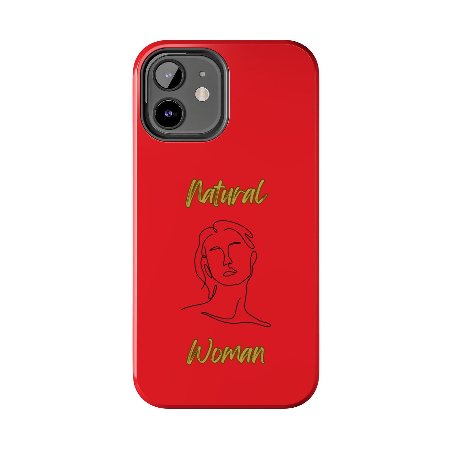 Natural Woman Hello (BL)Tough Phone Cases RED