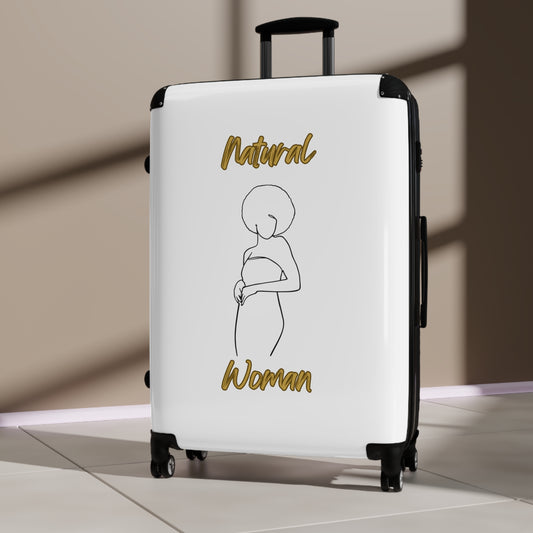 Natural Woman Sho Nuff (BL) Suitcase WHITE