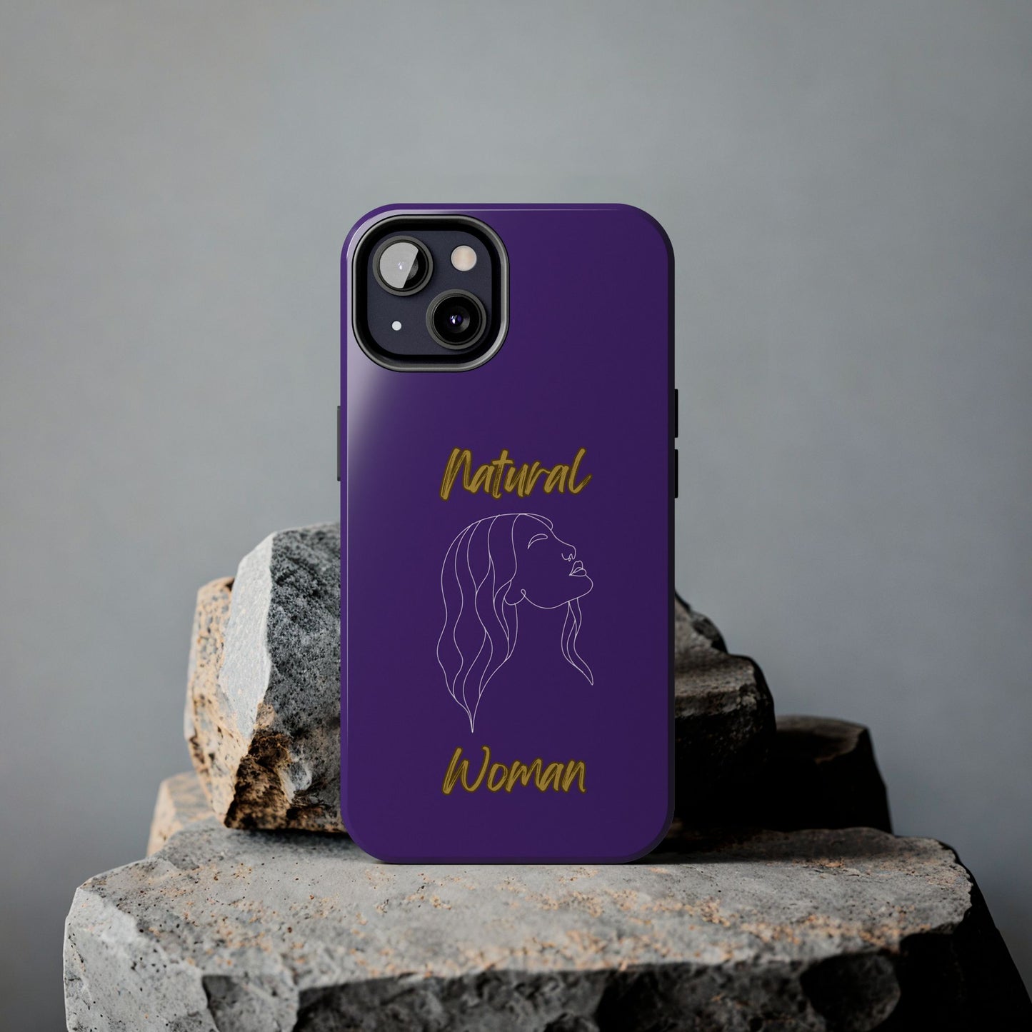 Natural Woman Breeze On Face (WL)Tough Phone Cases PURPLE