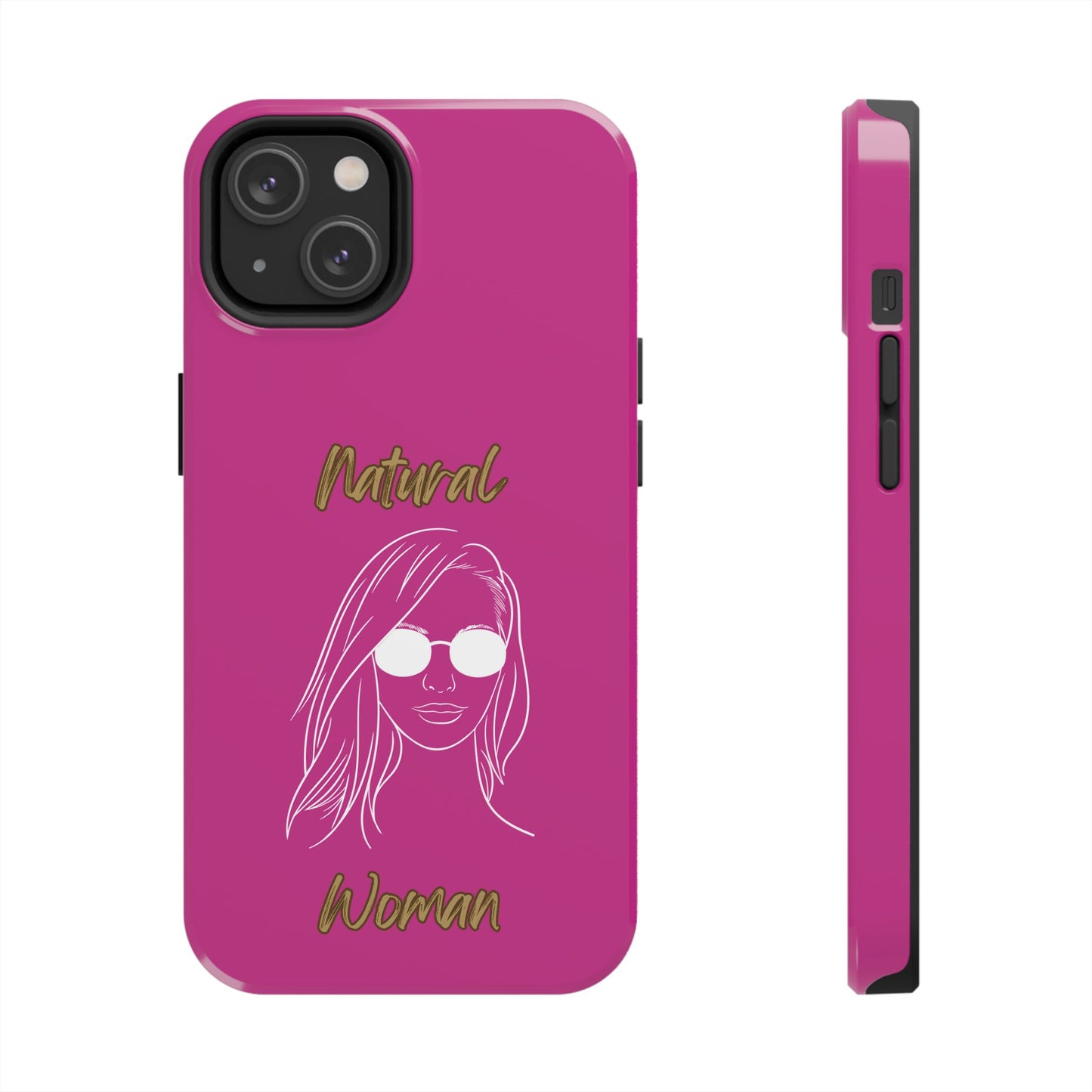 Natural Woman Shades (WL)Tough Phone Cases PINK